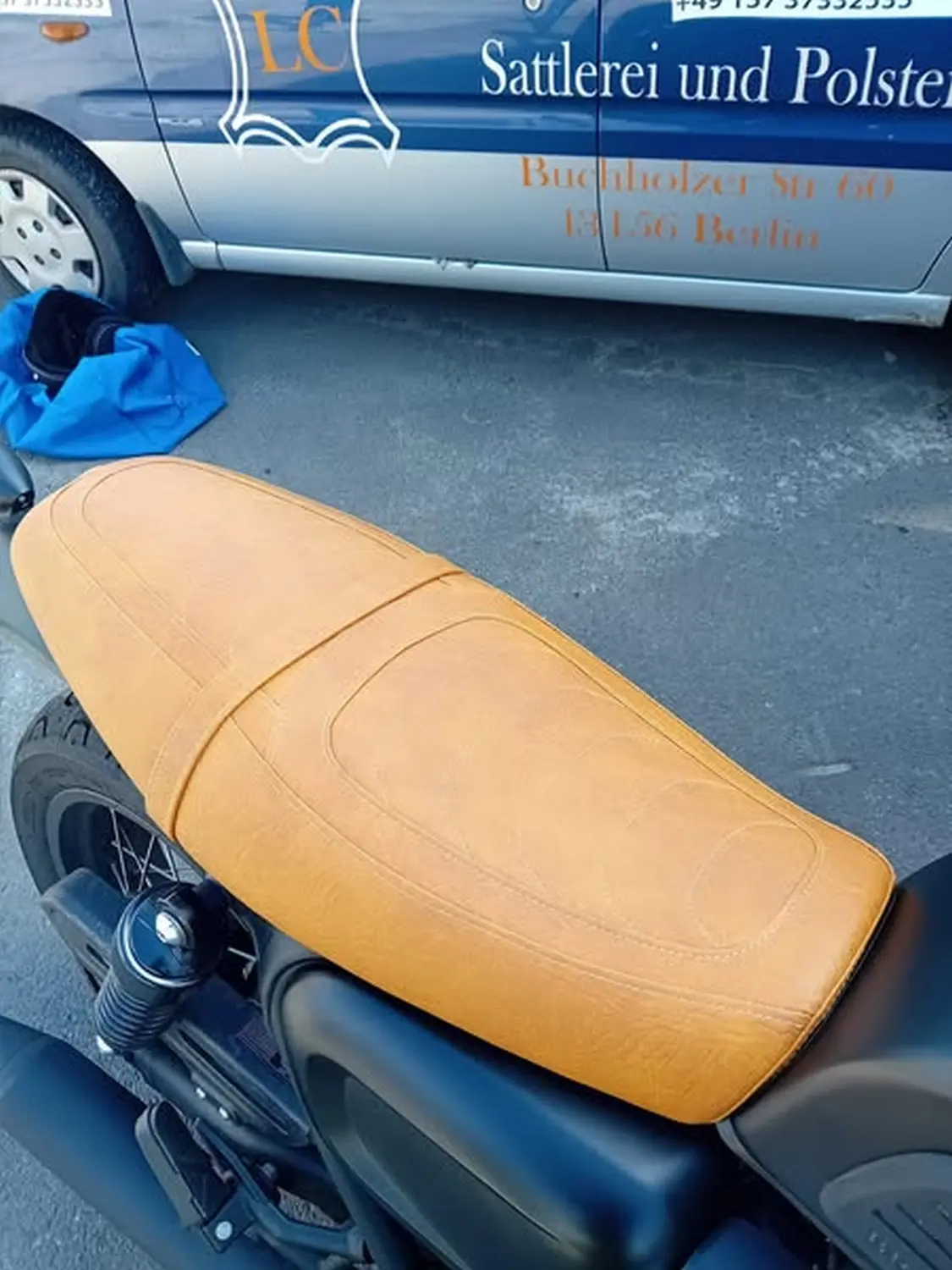 Fahrradabdeckungen von Sattlerei und Polsterei