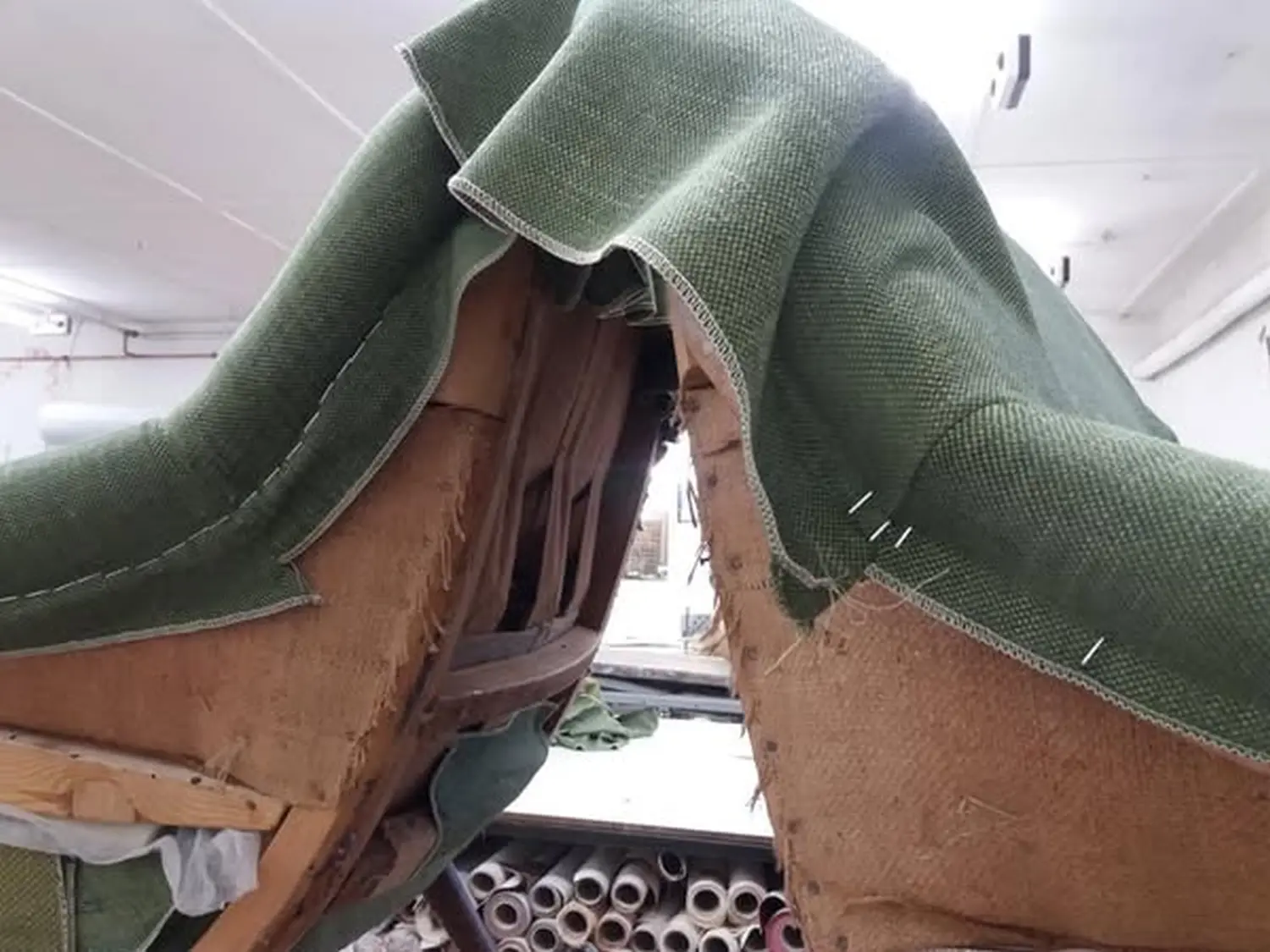 Sofa-Sitzbezüge von Sattlerei und Polsterei